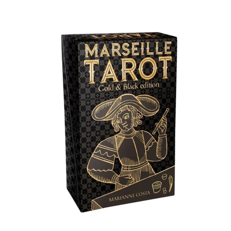 Tarot Marseille Gold & Black Edition