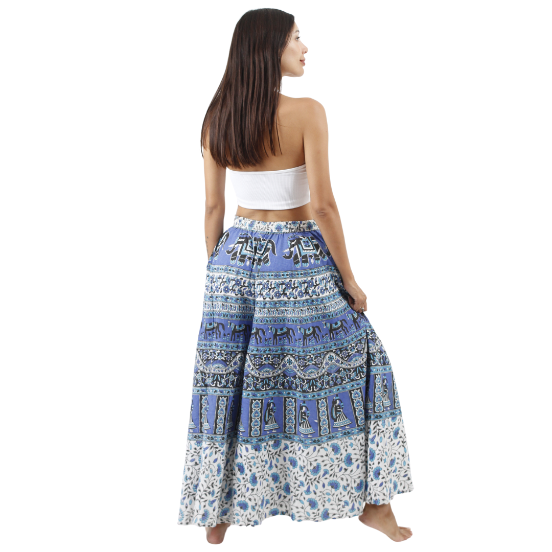 Pantalon Palazzo Aditi Azul