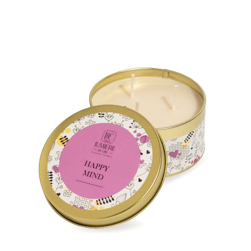 Vela Metal Mente Feliz