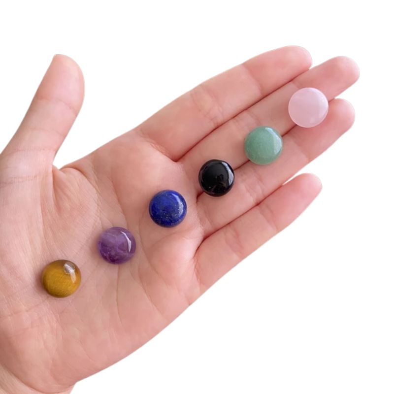 Ombliguera de Piedra 1 cm Cuarzo Rosa