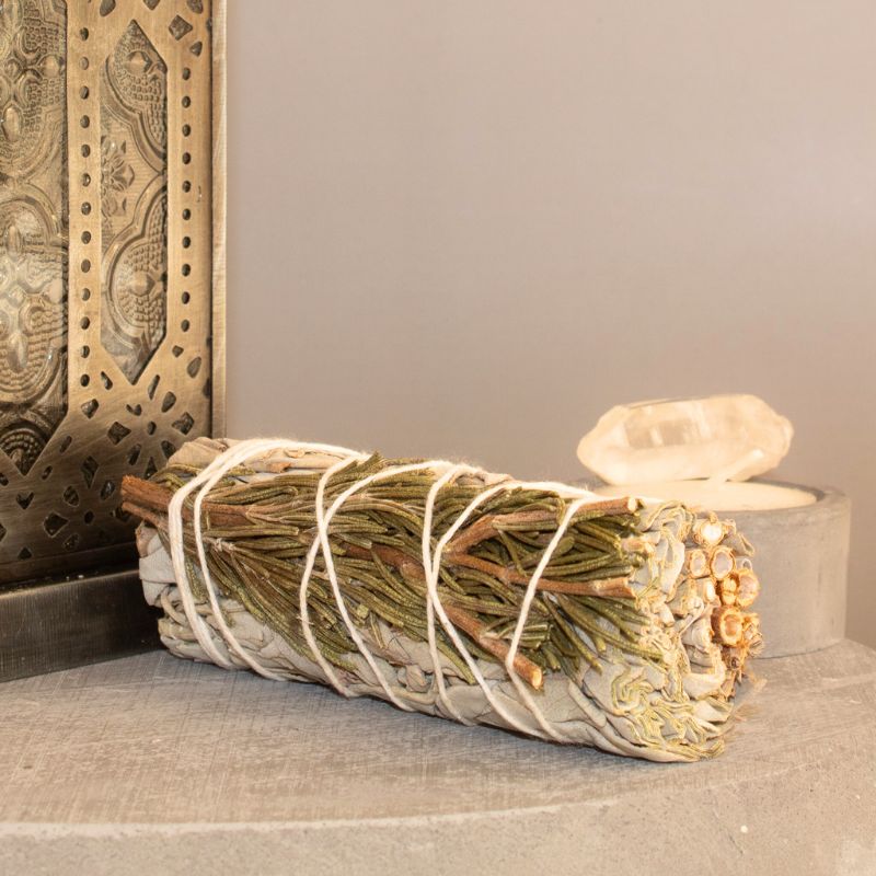 Sahúmo de Salvia Blanca con Romero