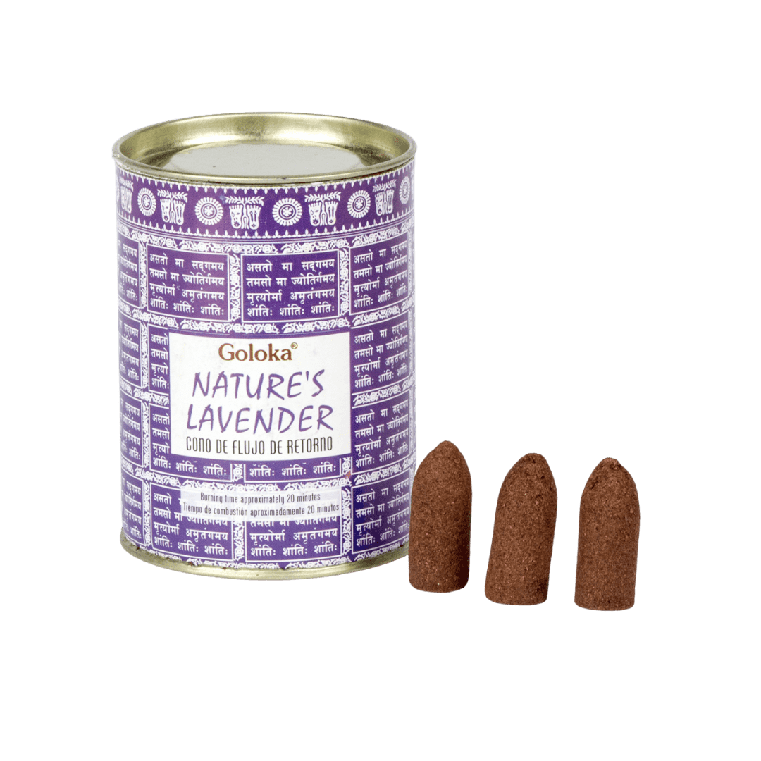 Incienso Cascada Nature's Lavander 24Conos
