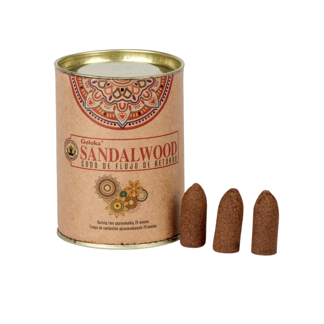 Incienso Cascada Nature's Sandalwood 24Conos