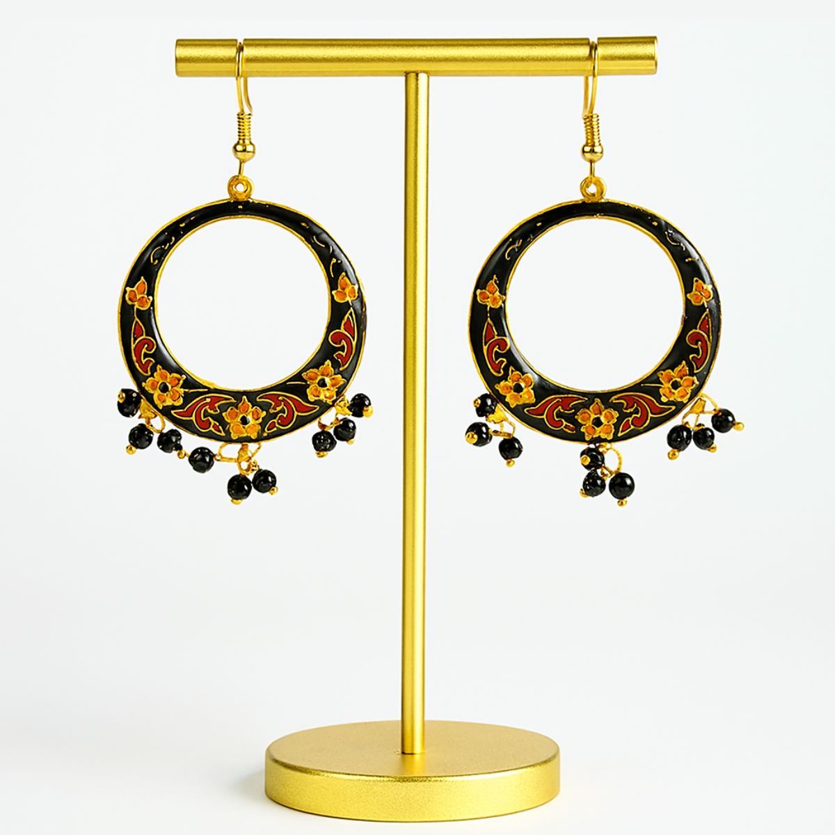 Aros Negro Yellow Flower