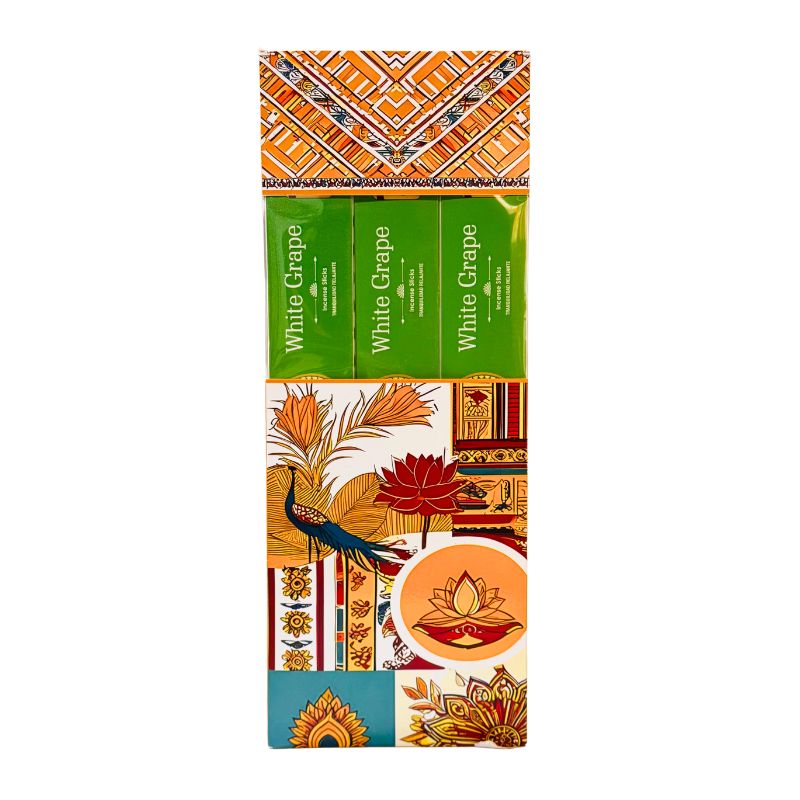 Incienso Jumbo Yatra Uva Blanca