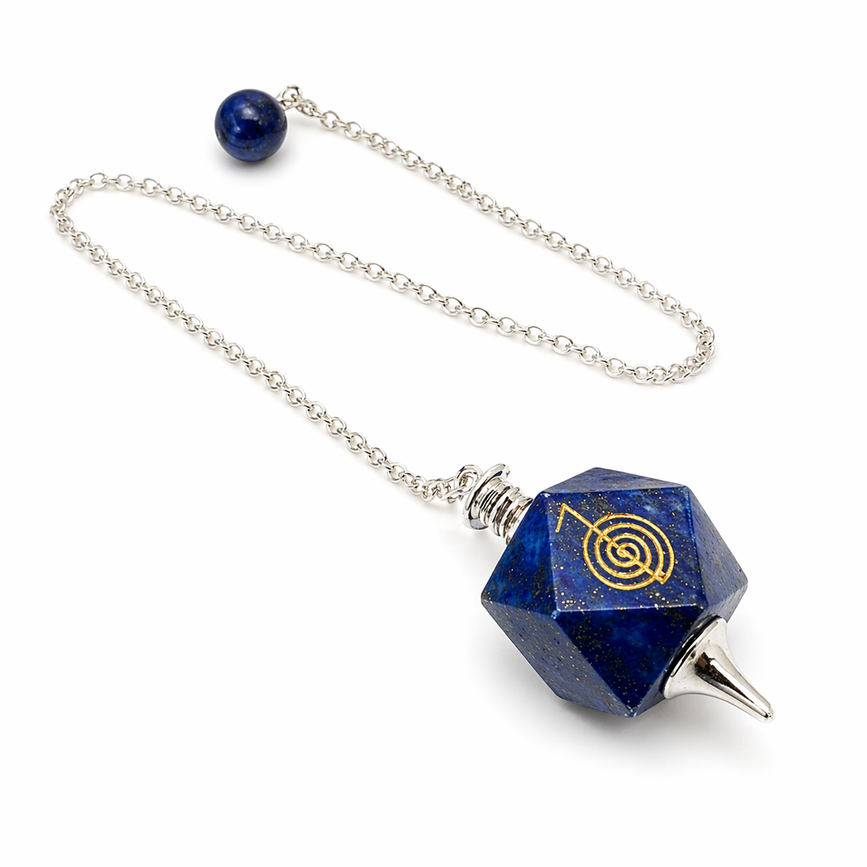 Péndulo Piedra Chokurei Lapislazuli