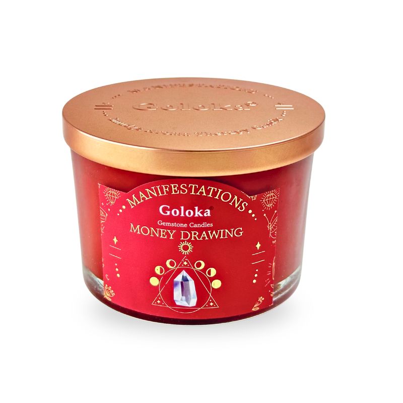 Vela Canela con Piritia - Atrae Dinero