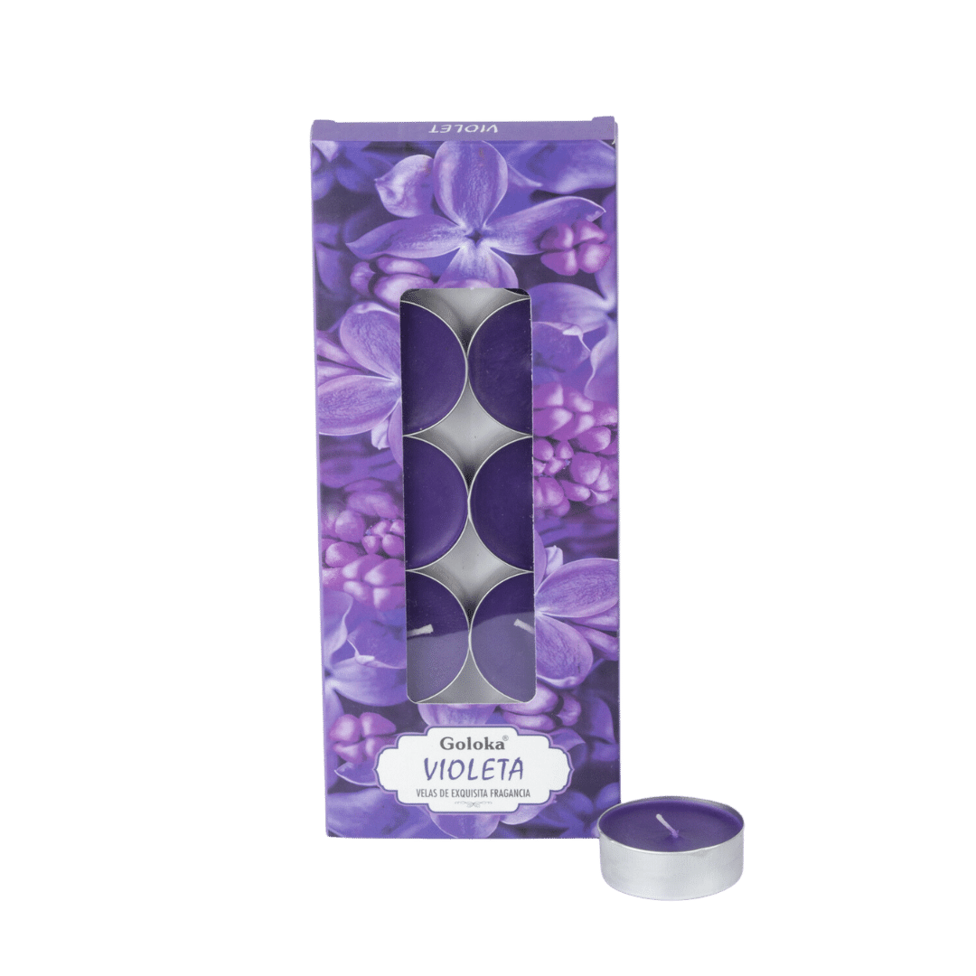 Vela Tealight Violeta