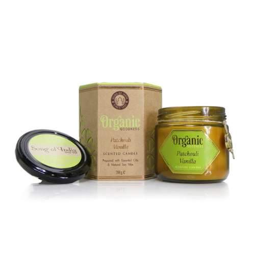 Vela de Soya Pachulí y Vainilla