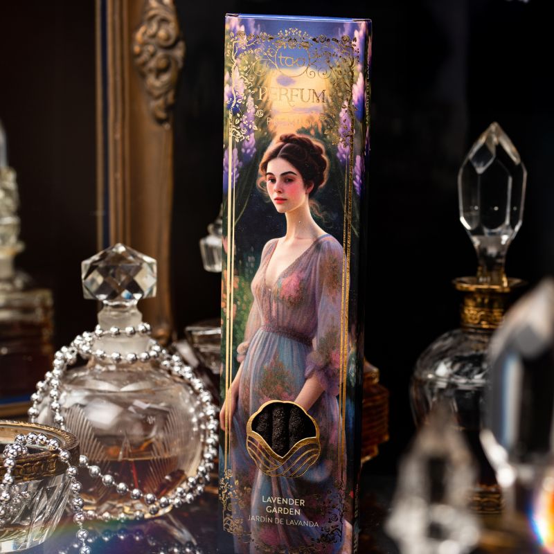 Sahumerio Perfum Premium Jardín de Lavanda