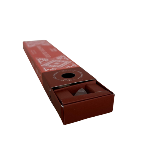 Incienso Sangre de Dragón con Piedra Cuarzo Rosa