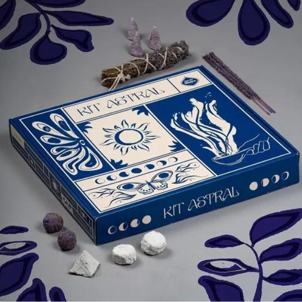 Kit Astral Esmaltado Para Sahumear