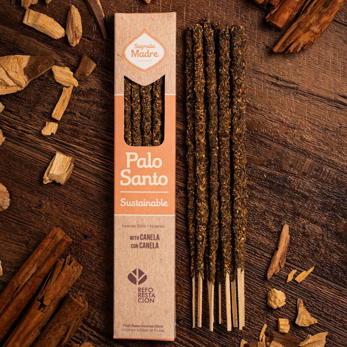 Sahumerio Palo Santo con Canela