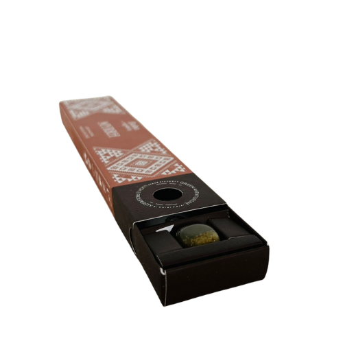 Incienso Mirra con Piedra Aventurina Verde