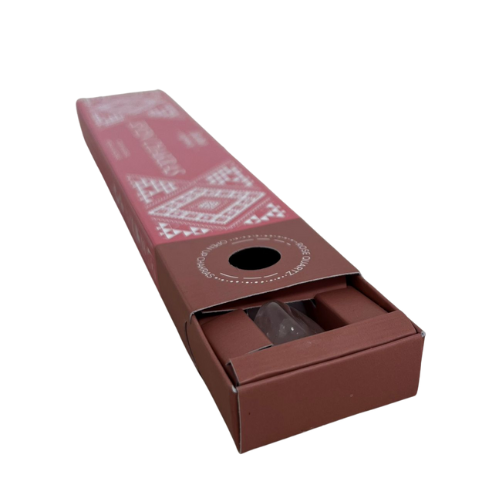 Incienso Boho 7 Chakras con Cuarzo Rosa