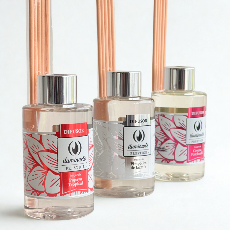 Pack 3 Difusores Mikado 125mL - Iluminarte