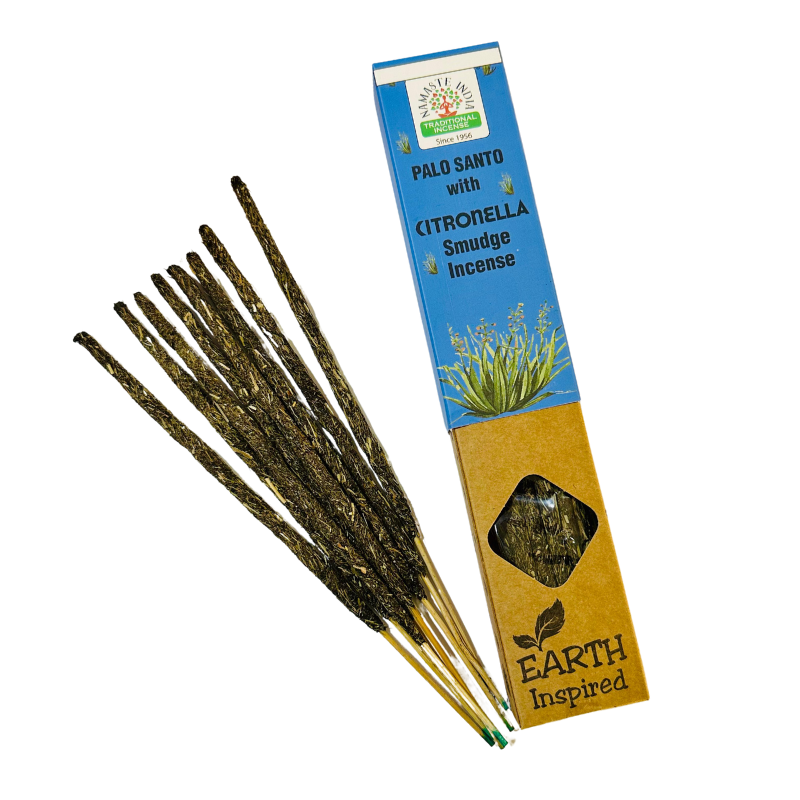 Incienso Orgánico Palo Santo con Citronella