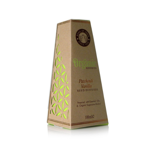 Difusor de Varilla Organic Goodness Pachulí y Vainilla