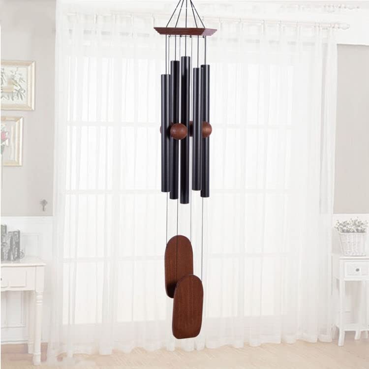 Campana de Viento Negra 92cm