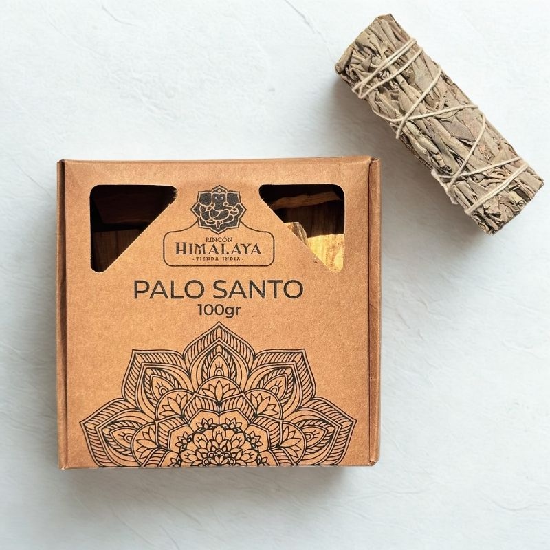 Kit Salvia Blanca + Palo Santo 100 Grs