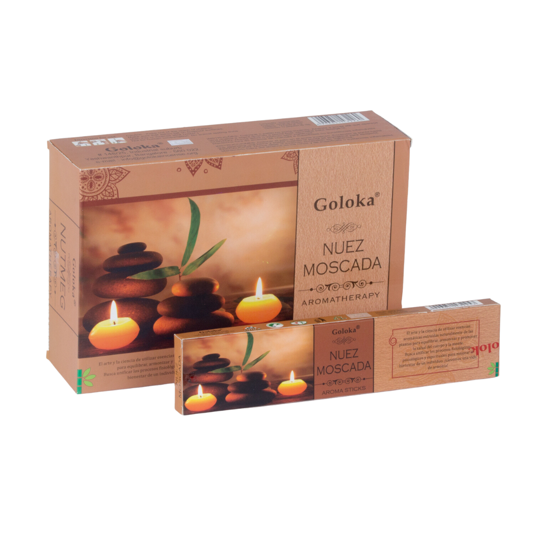 Incienso Aromaterapia Nuez Moscada