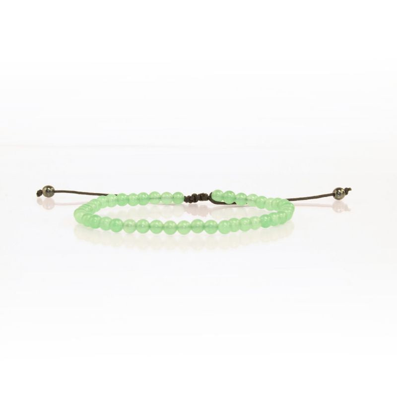 Pulsera Ajustable Jade 4mm