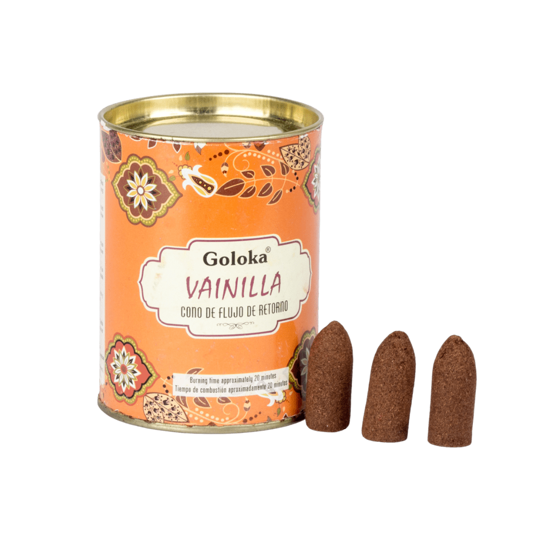 Incienso Cascada Vainilla 24Conos