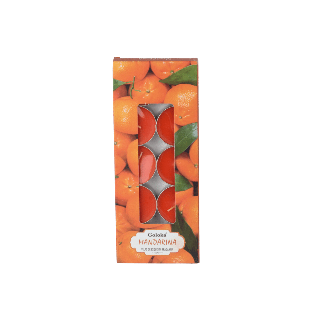Vela Tealight Mandarina