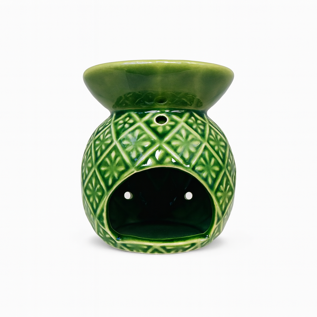 Difusor de Ceramica Verde Textura Design