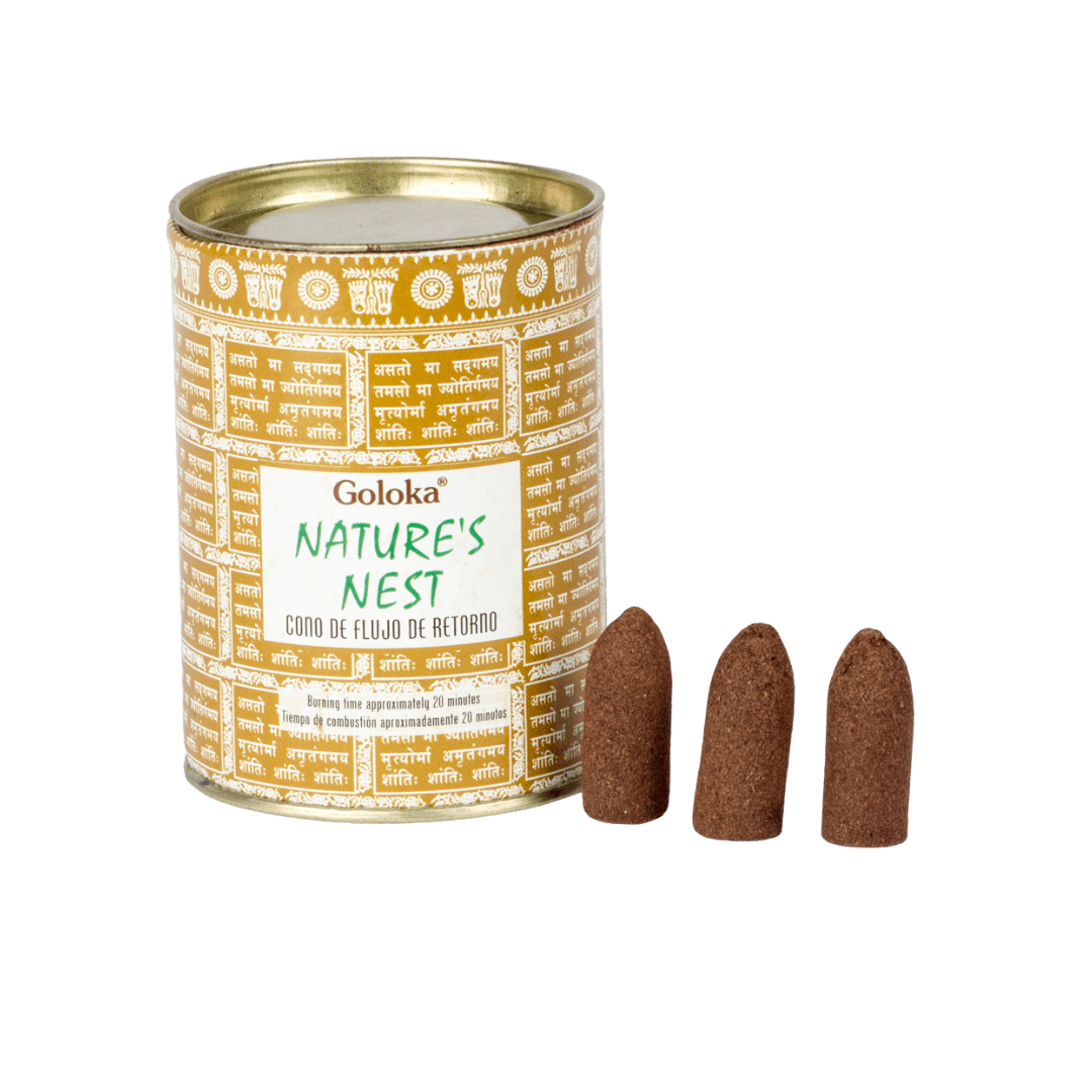 Incienso Cascada Nature's Nest 24Conos