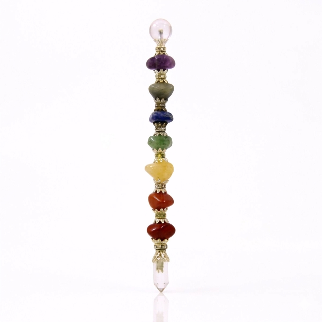 Varita de Meditación 7 Chakra Rocks