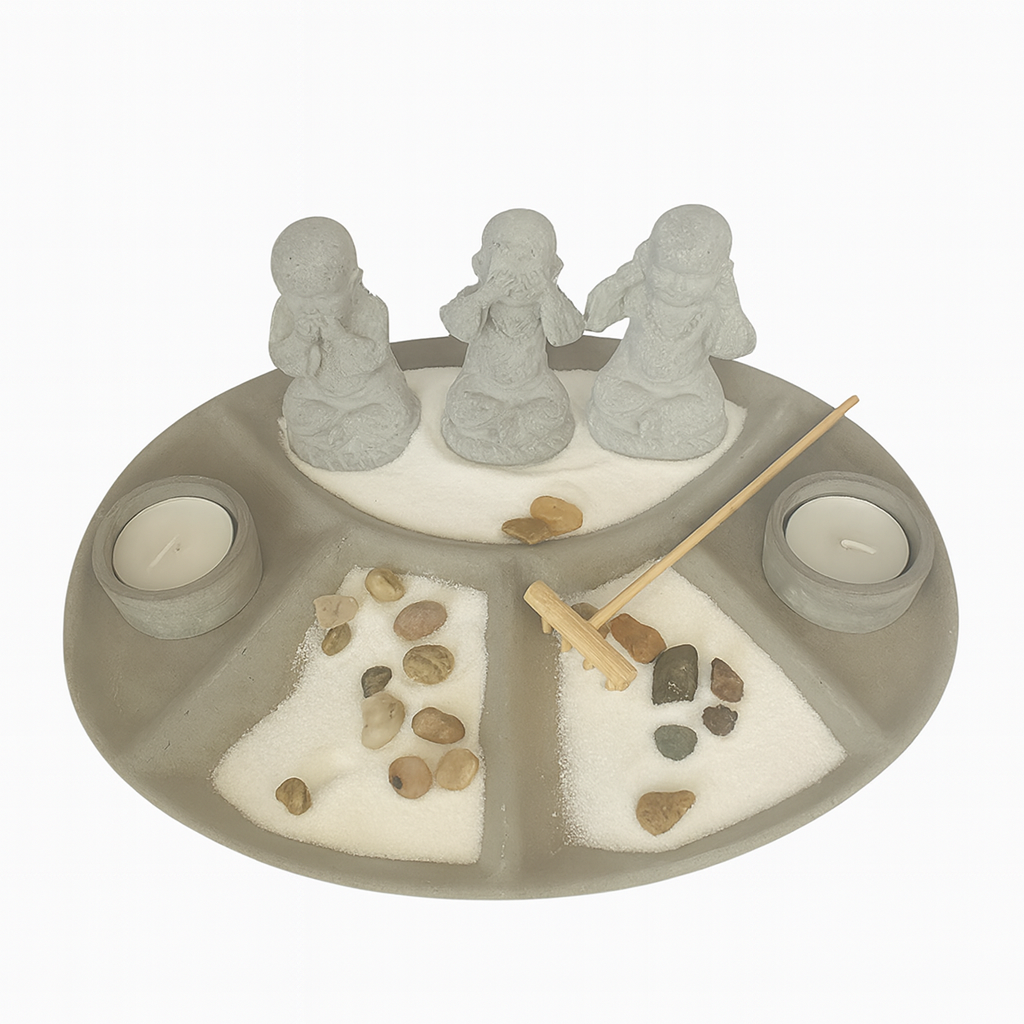 Jardin Zen Monjes Sabios