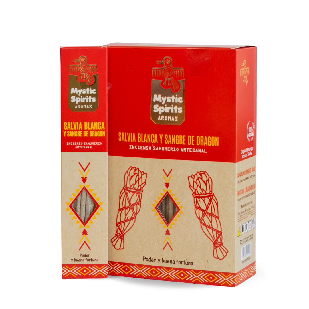 Incienso Salvia Blanca + Sangre de Dragon