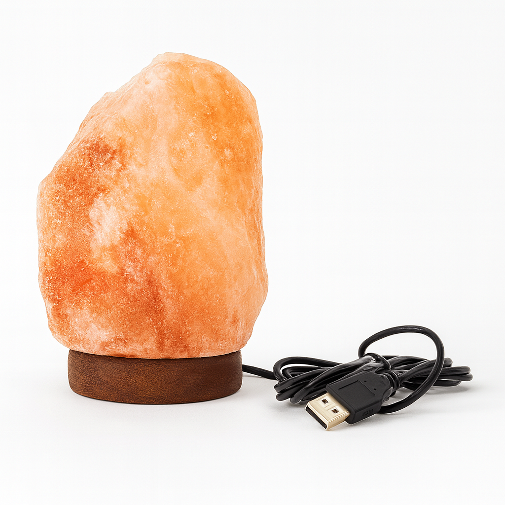 Lampara de Sal del Himalaya Led Mini