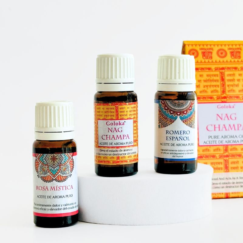 Pack 3 Aceites Aromáticos - Goloka