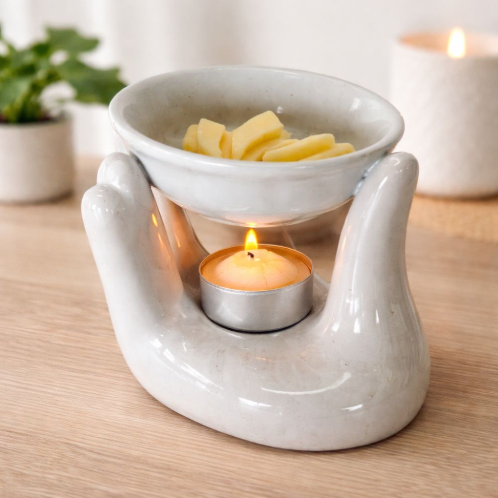 Flor de Loto Naranja Pimienta