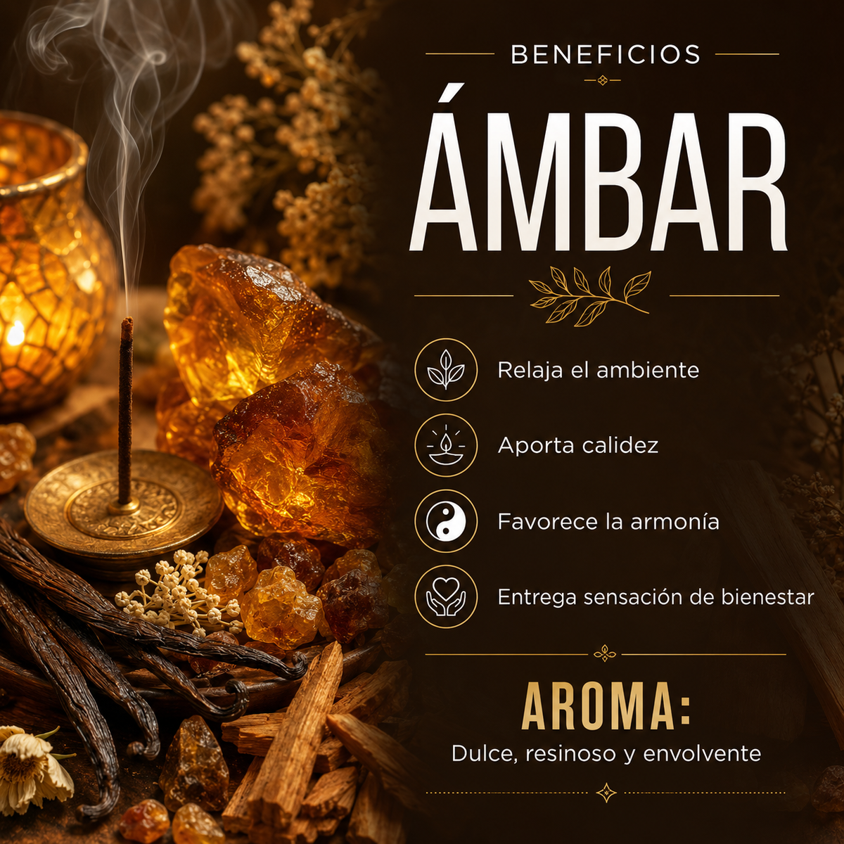 Incienso Fit Ámbar