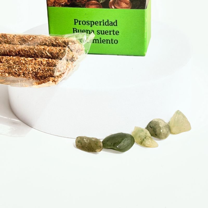 Incienso Flores con Piedras de Aventurina