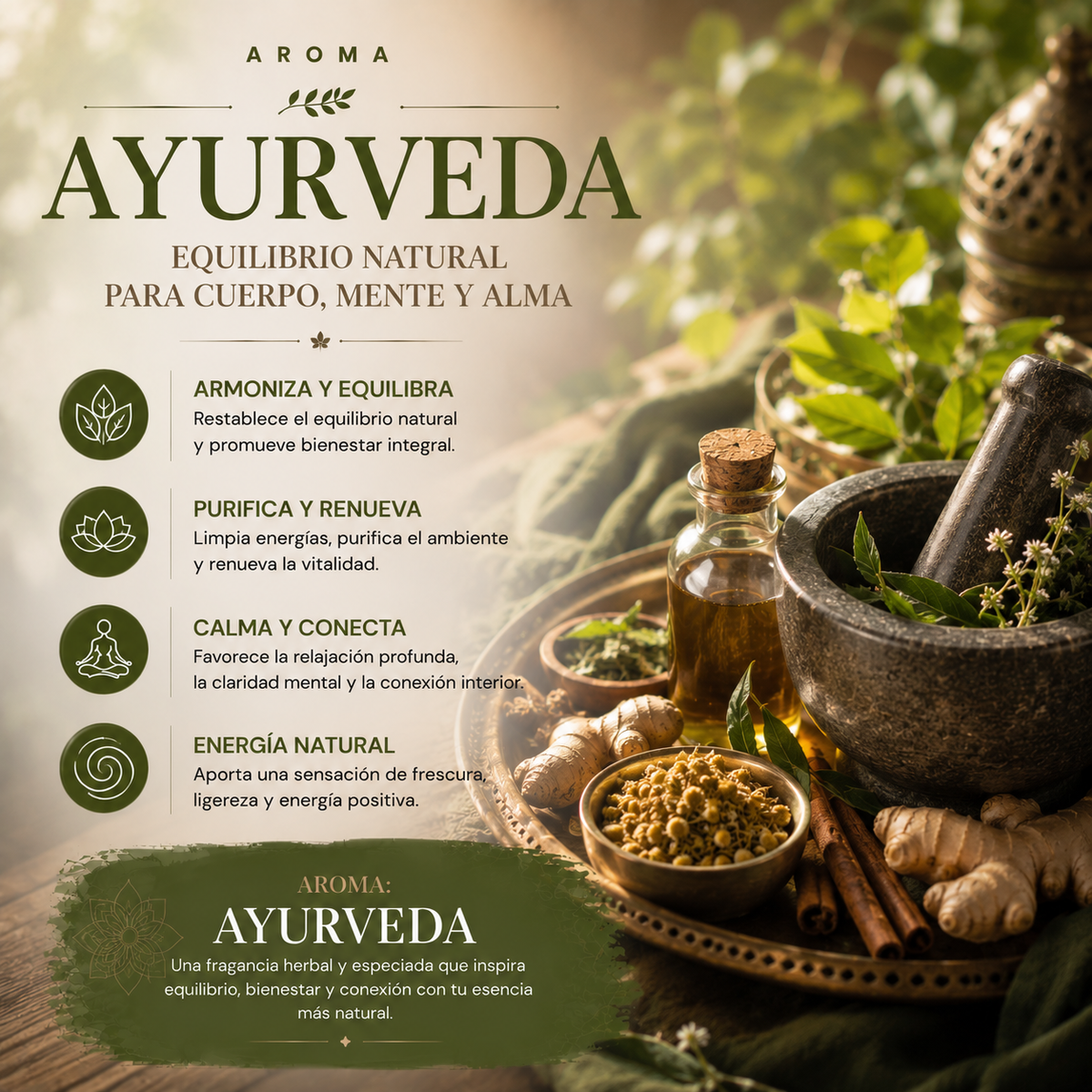 Incienso Fit Ayurveda