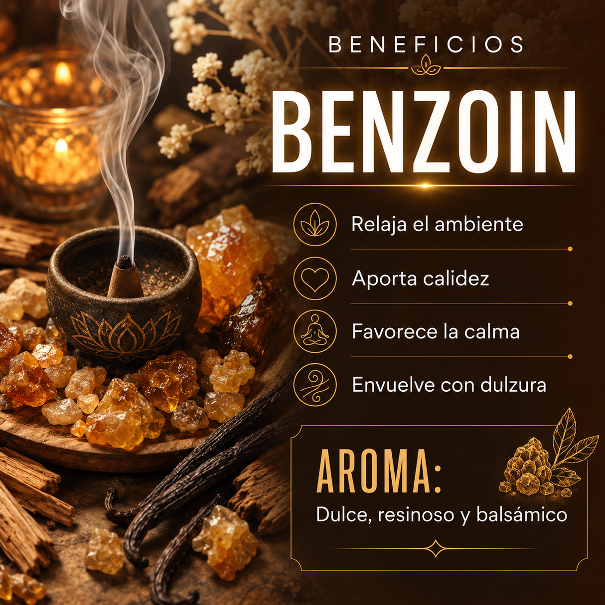 Incienso Jumbo Benzoin