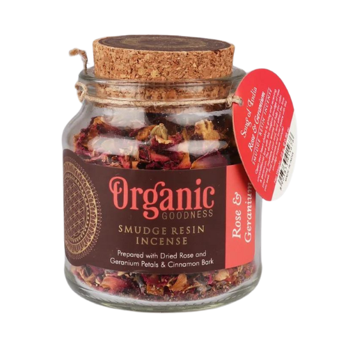 Resina Aromatica Rosa y Geranio