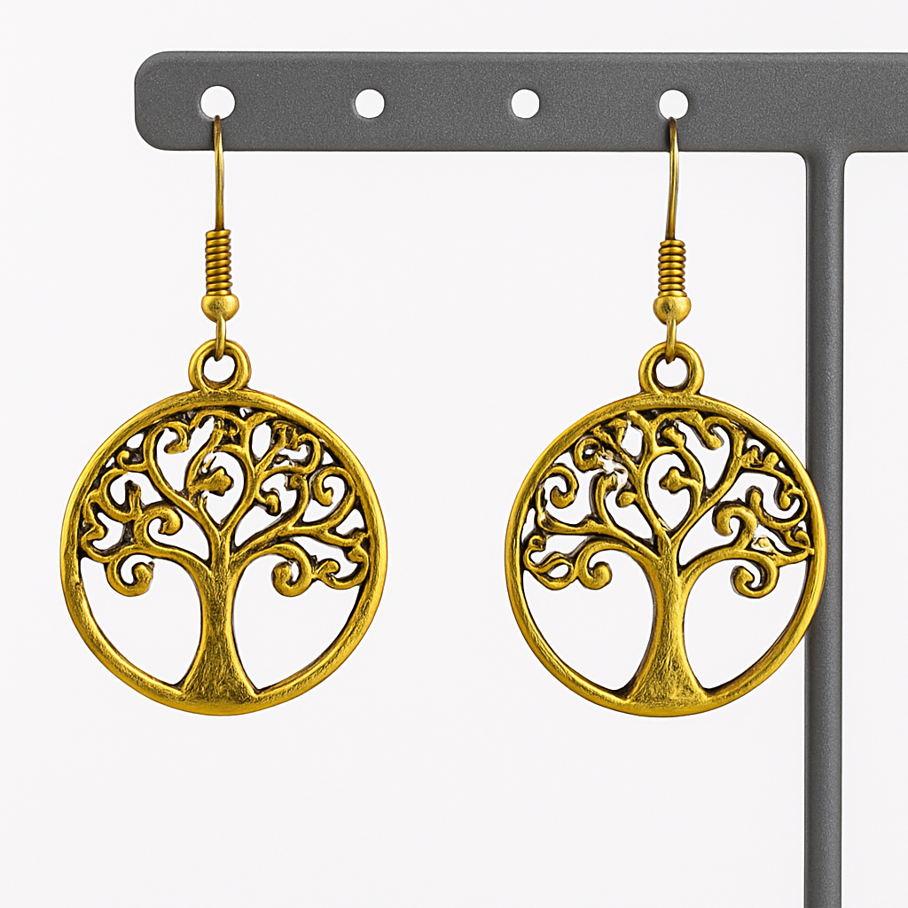 Aros Árbol de la Vida Dorado