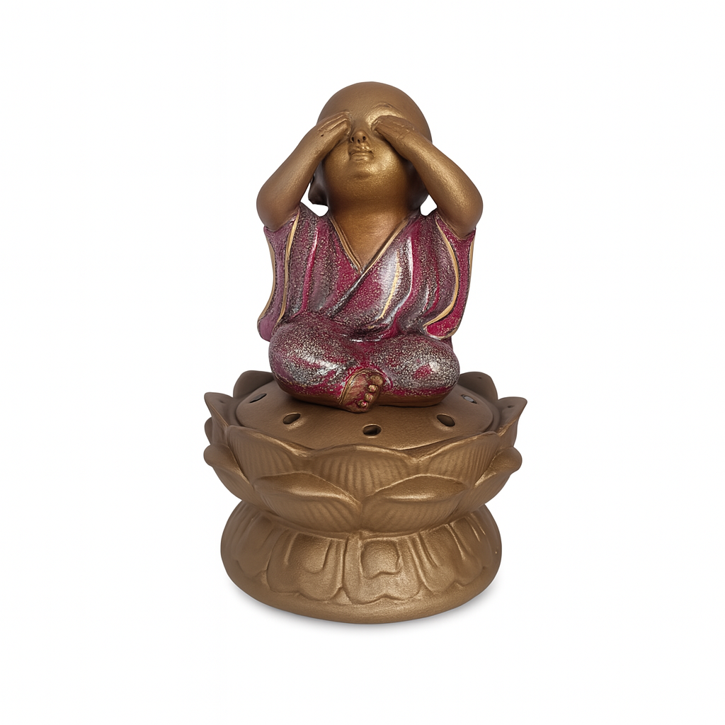 Quemador de Resina Buda Morado