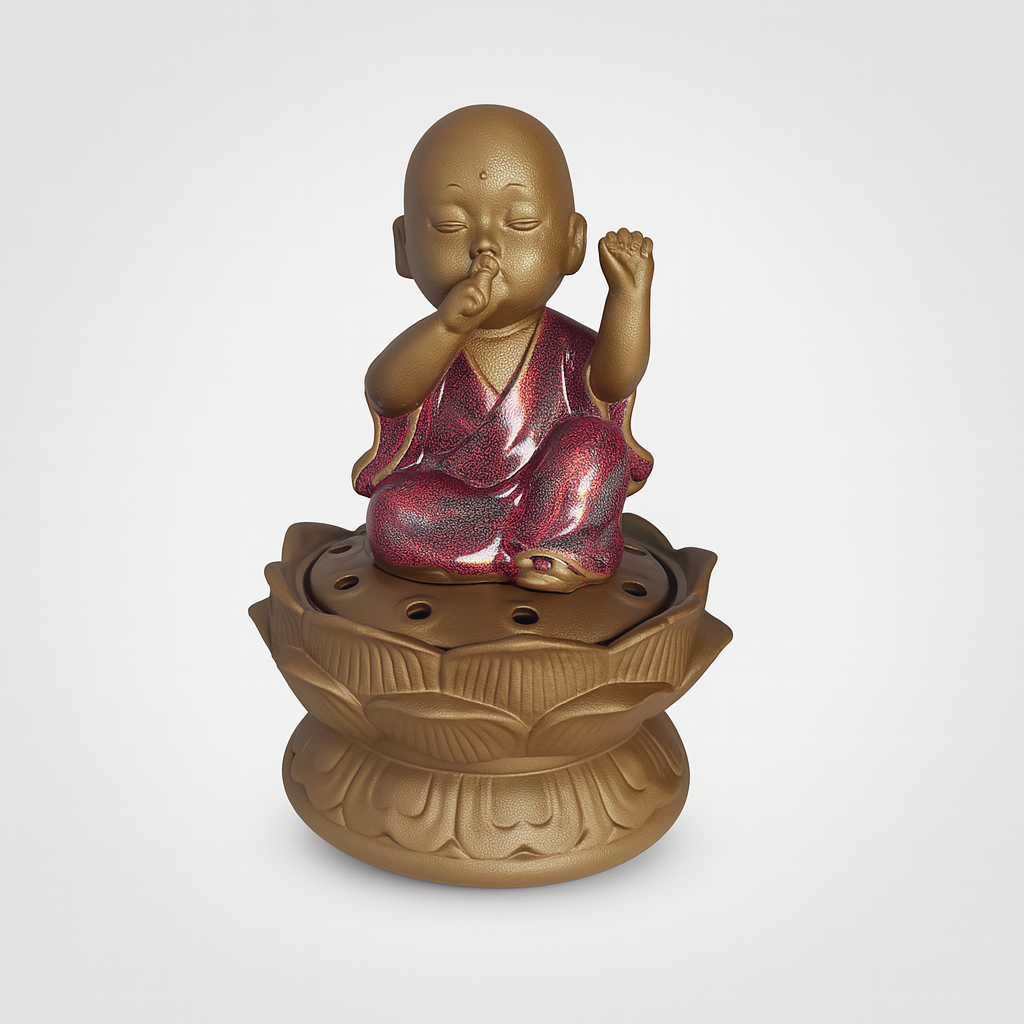 Quemador de Resina Buda Shht Morado