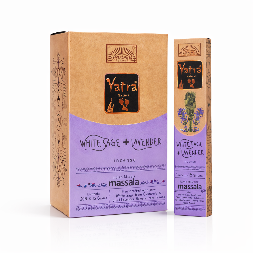 Incienso Yatra Salvia Blanca + Lavanda
