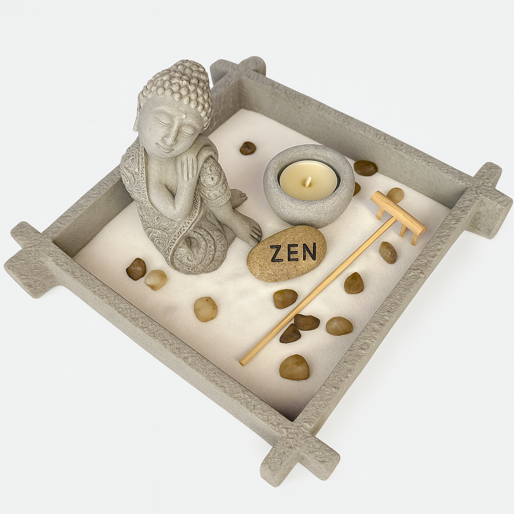 Jardin Zen Budda Piedra