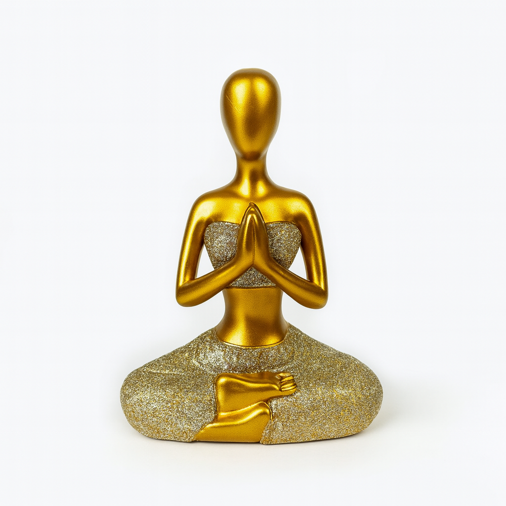 Adorno Yoga Woman Meditando