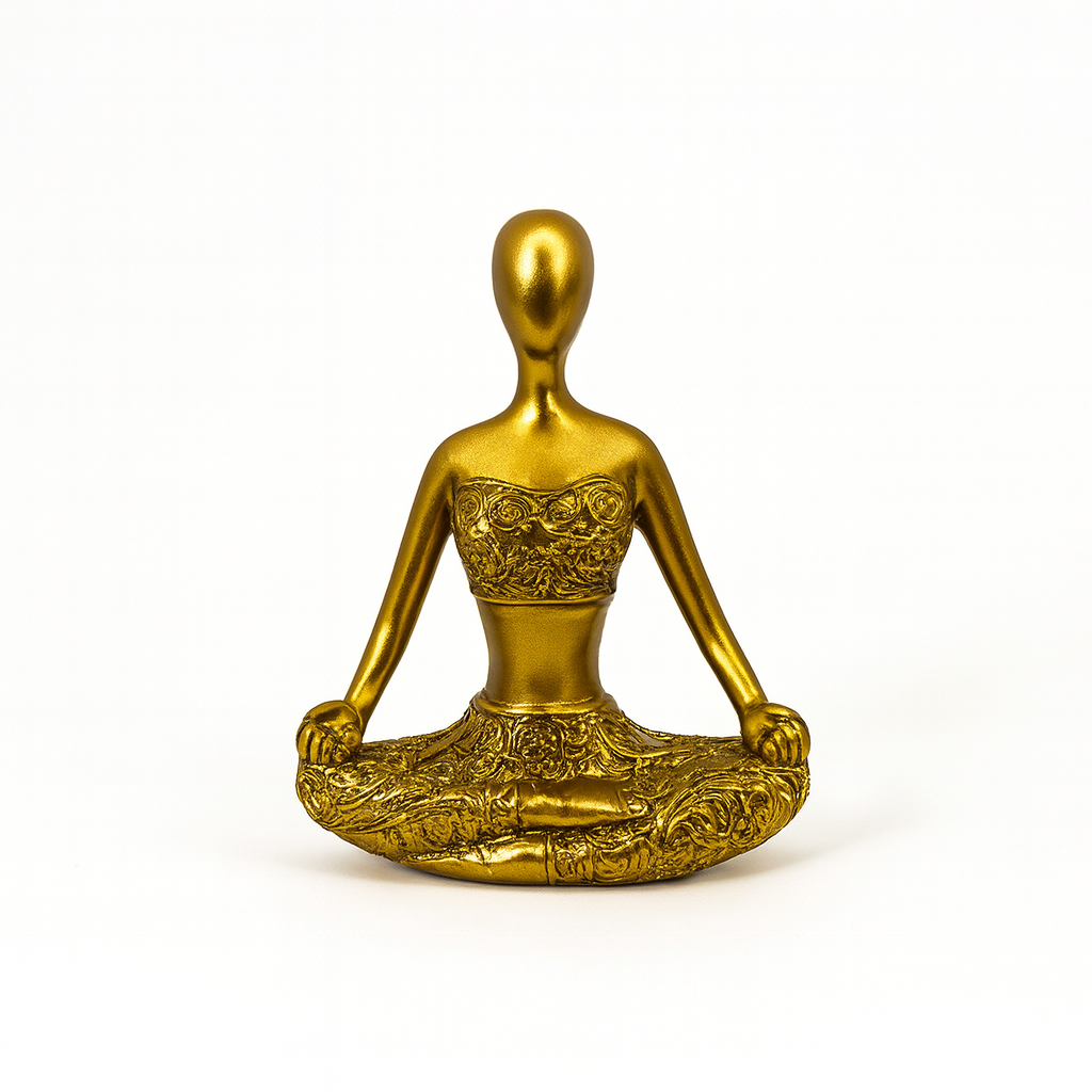 Adorno Yoga Woman Reflexion