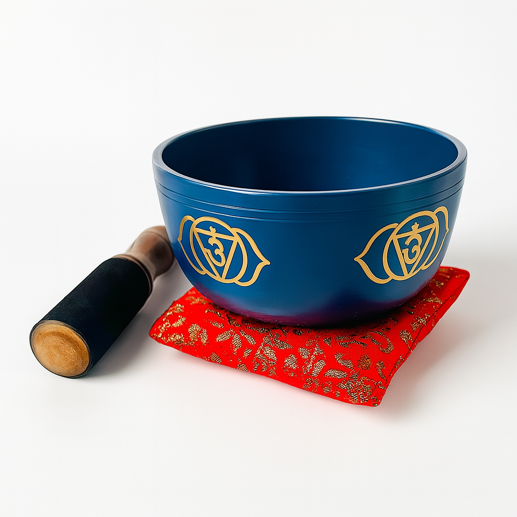 Box Cuenco Tibetano Azul 14cm