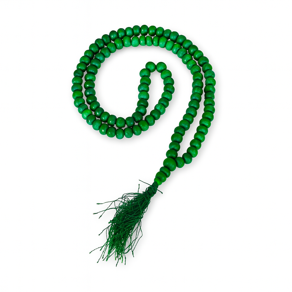 Rosario - Japa Mala Verde 6 mm